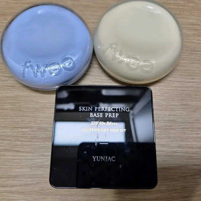 [BUNJANG] Yonjac & Pure Base Prep Cushion Bundle Set / 연작,퓌 쿠션 3종 일괄