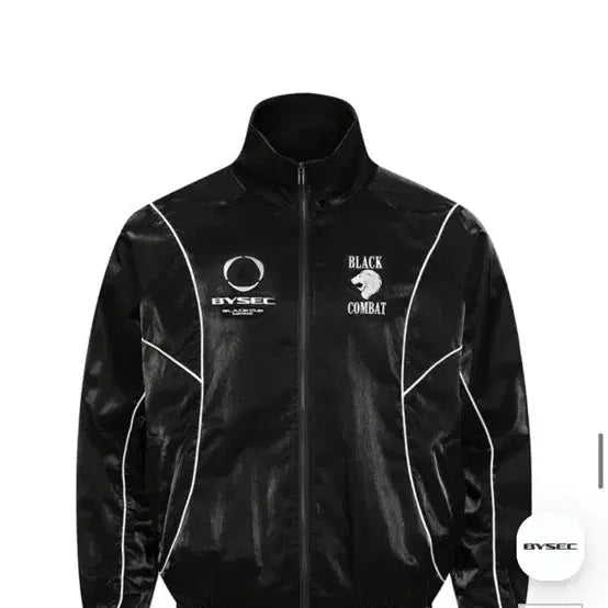 [BUNJANG] Black Combat Track Jacket / 블랙 컴뱃 트랙 자켓