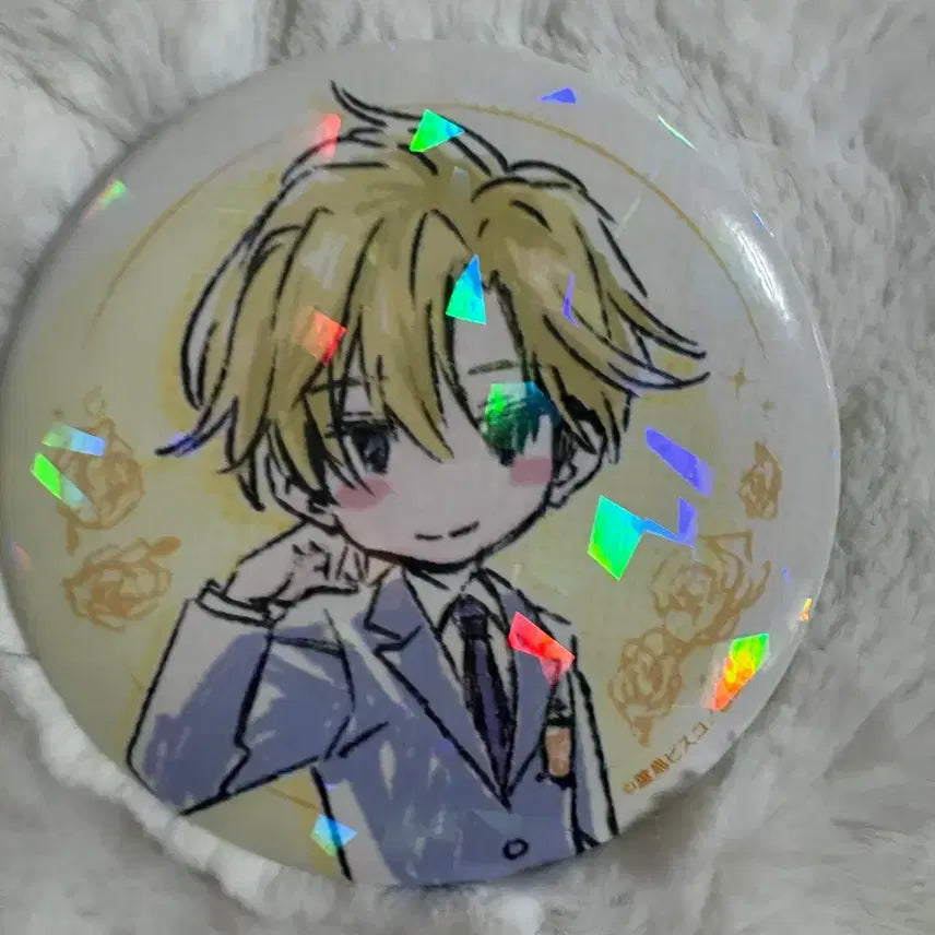 [BUNJANG] Ouran High School Host Club Tamaki Can Badge / 오란고교 타마키 캔뱃지