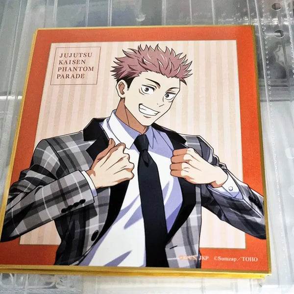 [BUNJANG] Jujutsu Kaisen Phantom Parade Yuji Itadori / Nobara Kugisaki Shikishi Board Set / 주술회전 팬텀퍼레이드 색지 이타도리유지/쿠기사키노바라