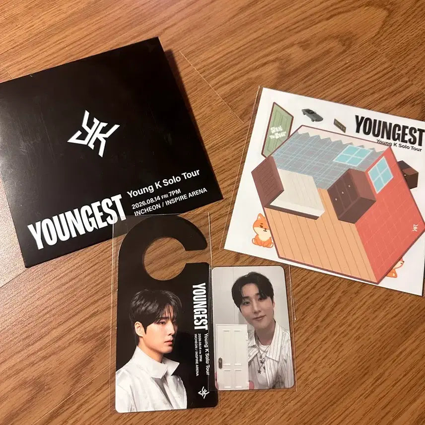 [BUNJANG] YOUNGK Youngest Concert Day 1 Admission Kit Bundle Set / 영케이 영기스트 콘서트 1일차 입장키트
