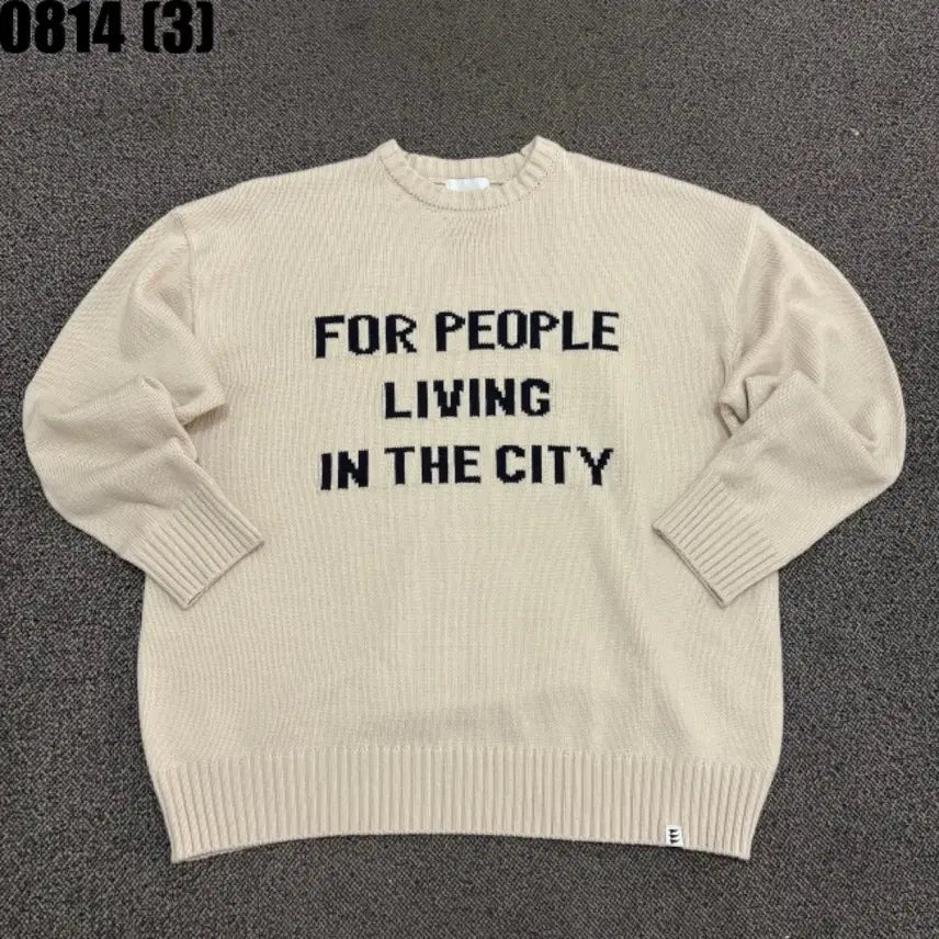 [BUNJANG] Urbandtype Cream Ivory Knit L / Urbandtype 크림 아이보리 니트 L 8/14