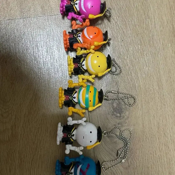 [BUNJANG] Assassination Classroom Koro-sensei Keychain Bundle Set / 일괄 암살교실 살생님 키링