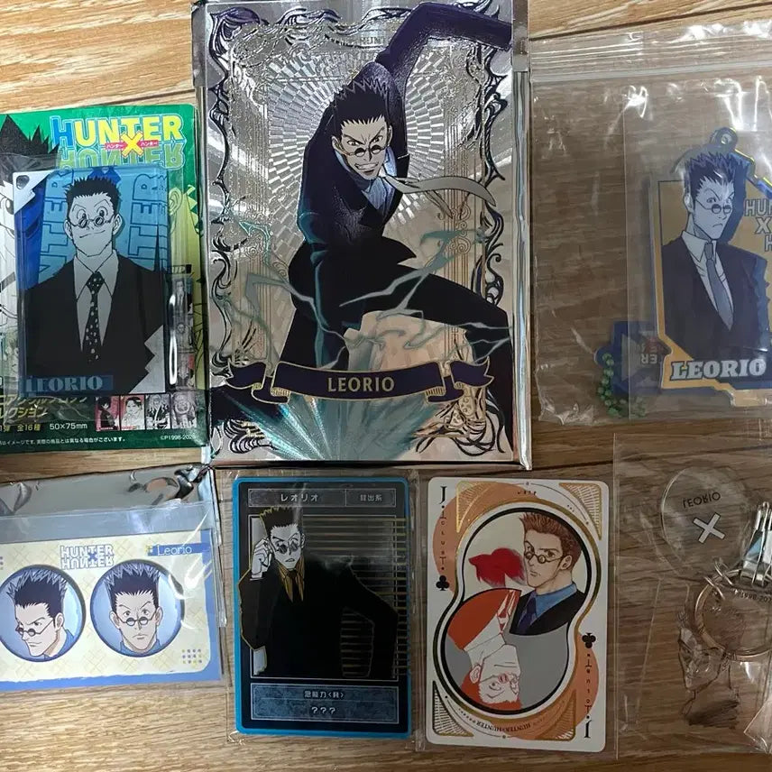 [BUNJANG] Hunter x Hunter Leorio Goods Bundle Set / 헌터헌터 레오리오 굿즈