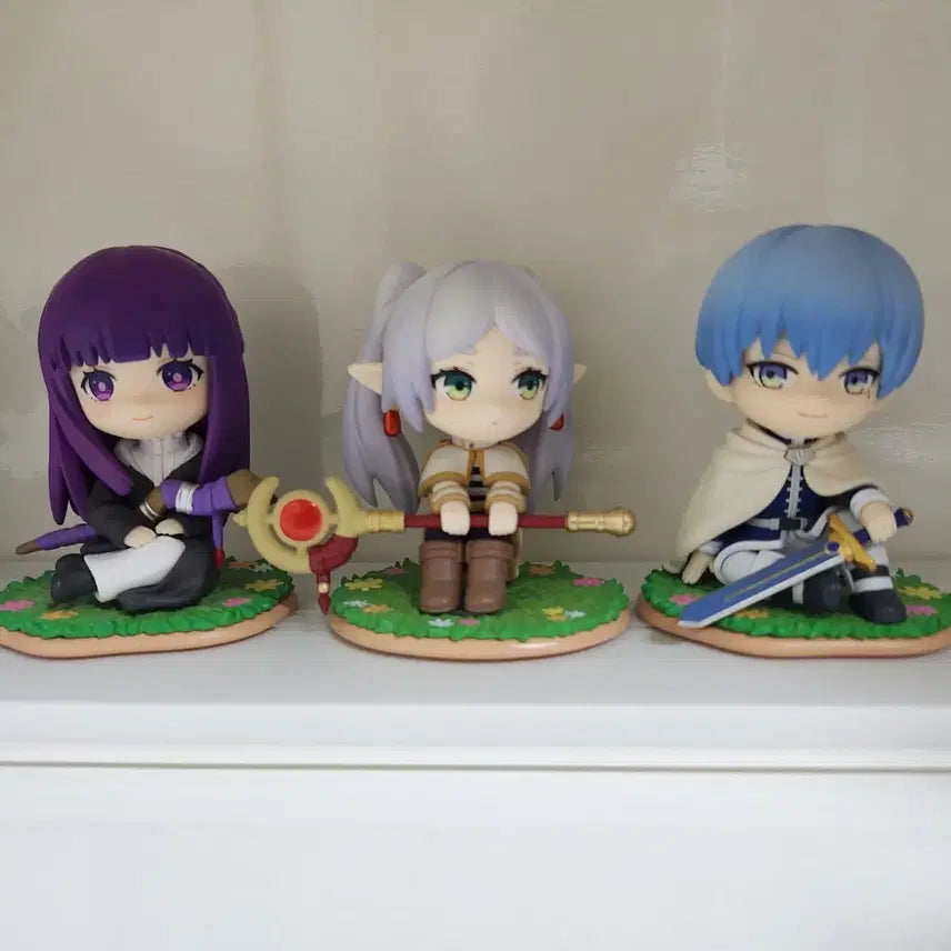 [BUNJANG] Popmart Frieren: Beyond Journey's End Figure 3-Set / gong 팝마트 장송의 프리렌 피규어 3종 세트
