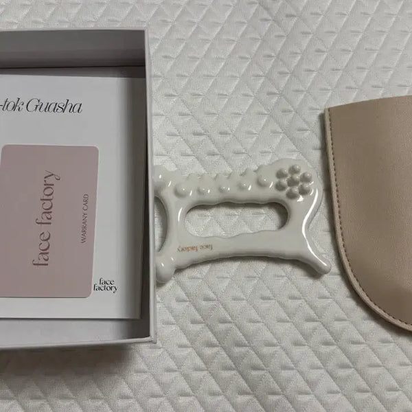 [BUNJANG] Face Factory Ceramic Detox Gua Sha Massager / 페이스팩토리 세라믹 디톡 괄사