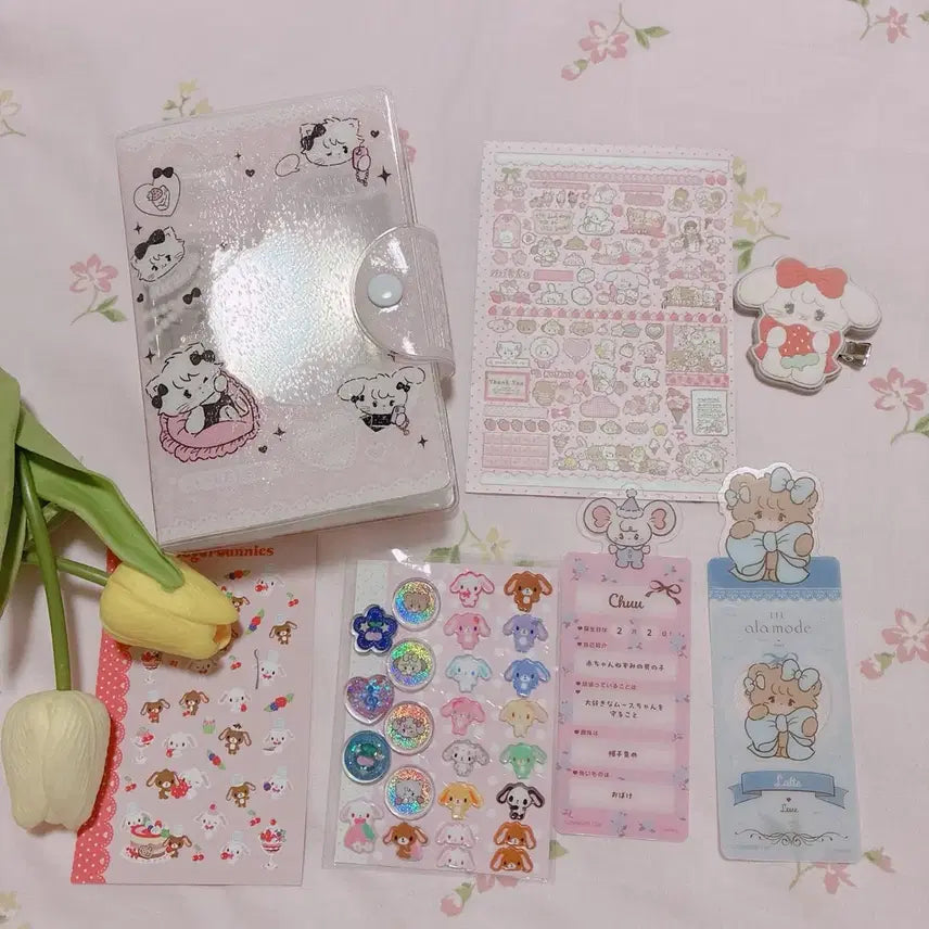 [BUNJANG] Mikko Illustration Diary Sticker Set / mikko 미코 일러스트 다이어리 스티커