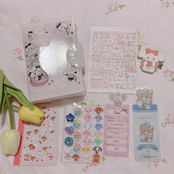 [BUNJANG] Mikko Illustration Diary Sticker Set / mikko 미코 일러스트 다이어리 스티커