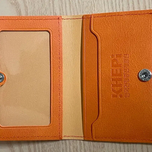 [BUNJANG] KHEPI Orange Card Holder / KHEPI 오렌지색 카드 지갑