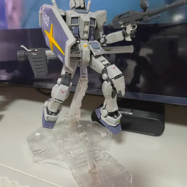 [BUNJANG] Bandai MG RX-78-2 Gundam Gray Limited Edition Model Kit / 반다이 mg 퍼스트 건담  그레이색상 한정판 조립후 전시