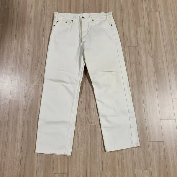 [BUNJANG] Levi's Japan 503 White Denim Pants (32-33) / 리바이스 재팬 일본 503 화이트 데님팬츠 청바지 화이트진 501유사 32~33