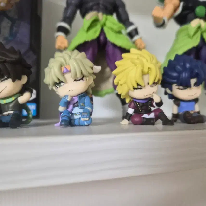 [BUNJANG] JoJo's Bizarre Adventure Shoulder Perching Figure Set (4 Types) / 죠죠의 기묘한 모험 어깨쿵 피규어 4종