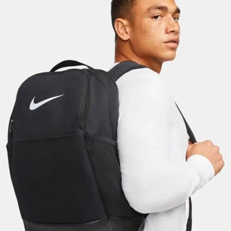 [BUNJANG] Nike Unisex Backpack / 신학기-나이키 백팩 남녀공용 데일리 트레이닝 학생용 가방 책가방 블랙