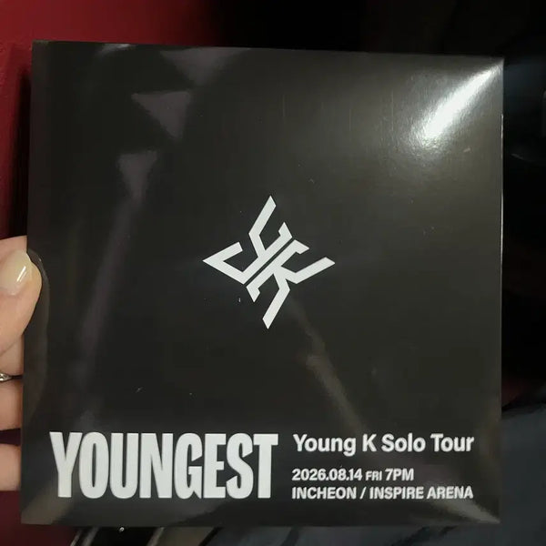 [BUNJANG] Young K Youngest First Concert Entrance Gift / 영케이 영기스트 첫콘 입장기프트