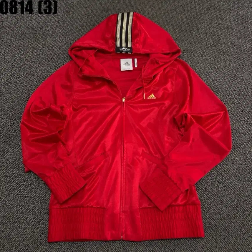 [BUNJANG] Adidas Training Hooded Zip-Up Red Size 85 / 아디다스 트레이닝 후드 집업 레드 85 s 8/14