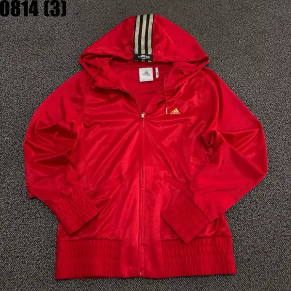 [BUNJANG] Adidas Training Hooded Zip-Up Red Size 85 / 아디다스 트레이닝 후드 집업 레드 85 s 8/14