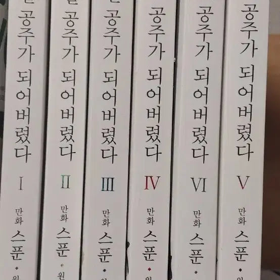 [BUNJANG] Suddenly, I Became a Princess! Complete Set Volumes 1-6 / 어느 날 공주가 되어버렸다1~6권 어공주