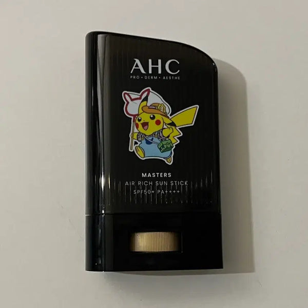 [BUNJANG] AHC Masters Airy Rich Sunstick Pikachu Edition / AHC 마스터즈 에어리치 선스틱 피카츄 에디션