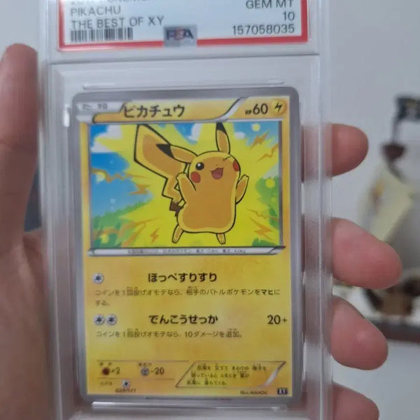 [BUNJANG] Pokemon Pikachu Card PSA 10 / 포켓몬스터 XY 피카츄 카드 PSA10
