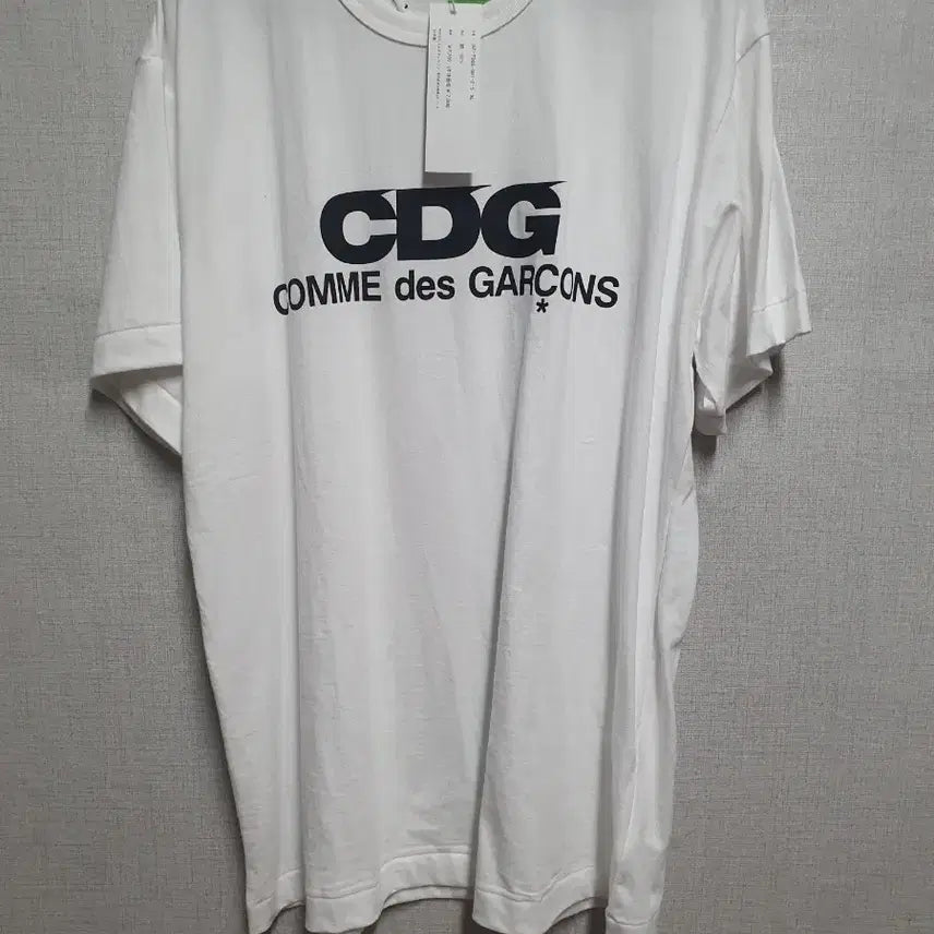 [BUNJANG] Comme des Garçons PLAY Logo T-Shirt White XL / CDG 꼼데가르송 반팔 티셔츠 화이트xl