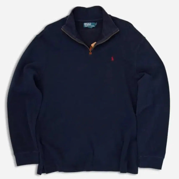 [BUNJANG] Polo Ralph Lauren Navy Zip-Up Jacket / 폴로 랄프로렌 네이비 집업
