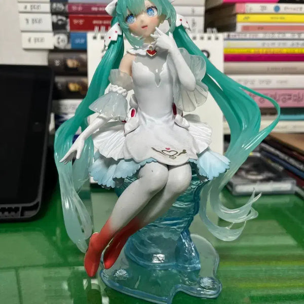 [BUNJANG] Hatsune Miku White Costume Figure / 하츠네미쿠 피규어