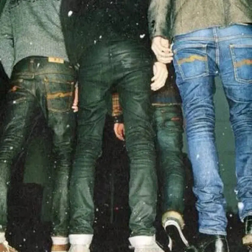 [BUNJANG] Nudie Jeans Dry Black Coated Jeans 29x32 / 누디진 드블코 29x32 드라이 블랙 코티드 진