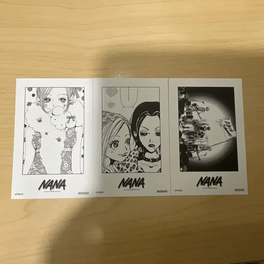 [BUNJANG] NANA x TOONIQUE Collaboration Polaroid Set / NANA 투니크 나나 콜라보 카페 특전 폴라 폴라로이드