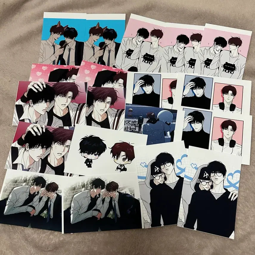[BUNJANG] Hohosangbak Printty Bundle Set (19 pcs) / 호호상박 프린티 19장 일괄