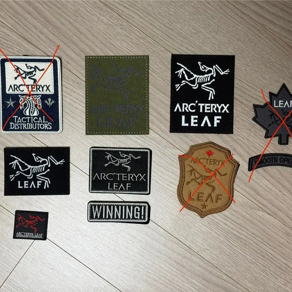 [BUNJANG] Arc'teryx Leaf Patch Bundle Set / 아크테릭스 리프패치 일괄