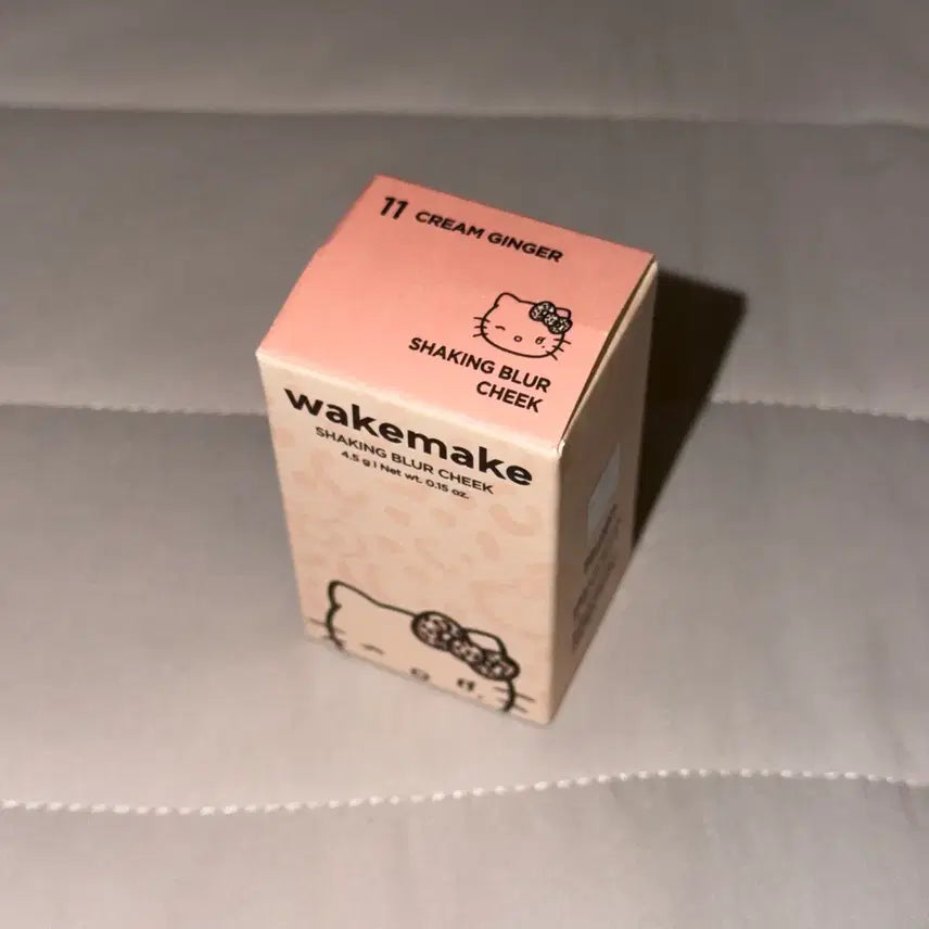 [BUNJANG] WAKEMAKE x Hello Kitty Shaking Blur Cheek 11 Cream Ginger (Sealed) / [단종템/미개봉] 웨이크메이크 헬로키티 쉐이킹 블러 치크 11 크림진저 갸루키티