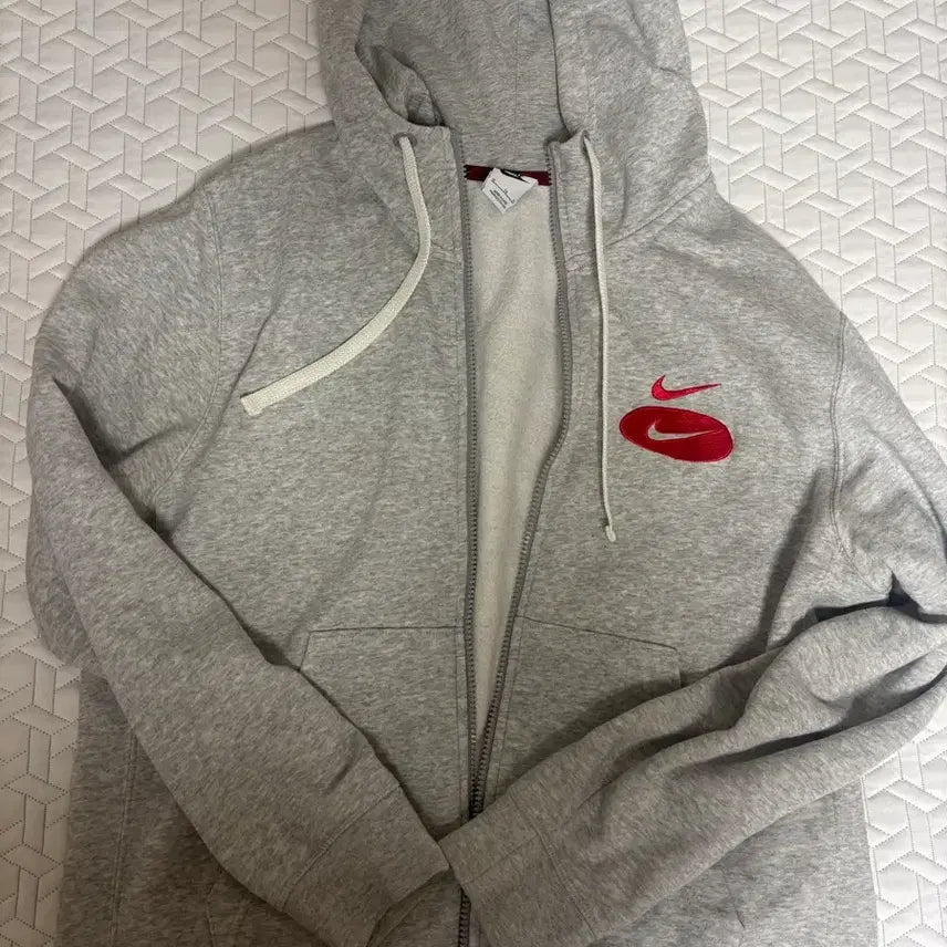 [BUNJANG] Nike Double Swoosh Zip-Up Hoodie XL / 나이키 더블 스우시 후드집업