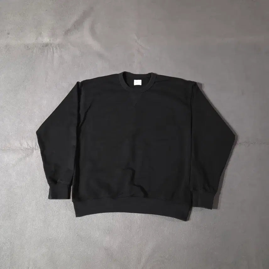[BUNJANG] Outstanding Comfort Sweat Crewneck Sweatshirt XL Black / 아웃스탠딩 컴포트 스웻 크루넥 맨투맨 XL 블랙