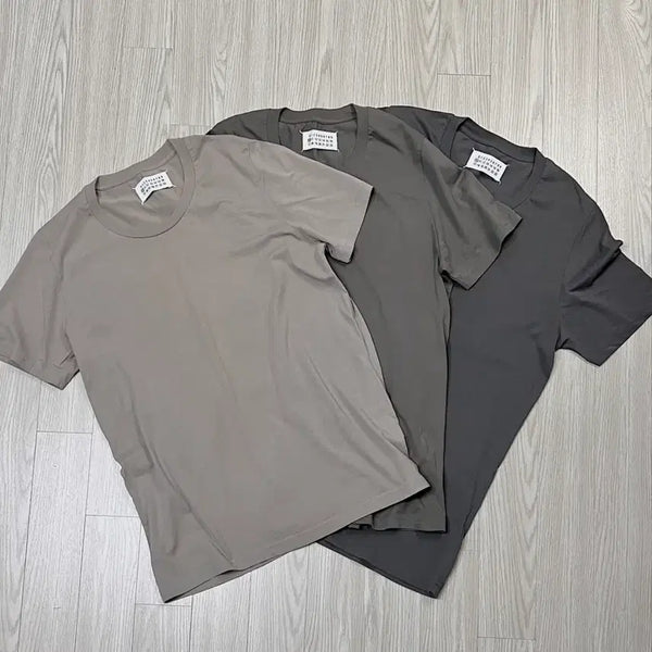 [BUNJANG] Maison Margiela Stitch T-Shirt 3-Pack / [48] 메종 마르지엘라 스티치 반팔티 3팩