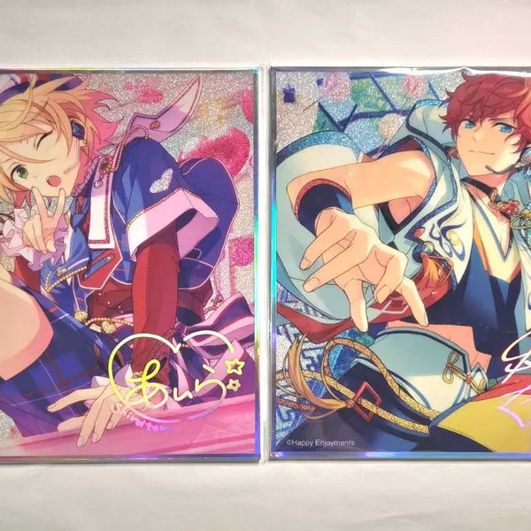 [BUNJANG] Ensemble Stars! Chugusetsu Starlight Shikishi Set (Hiirro & Airā) - Sealed / 앙스타 중스타 별빛색지 색지 히이로 아이라 일괄판매 미개봉 새제품