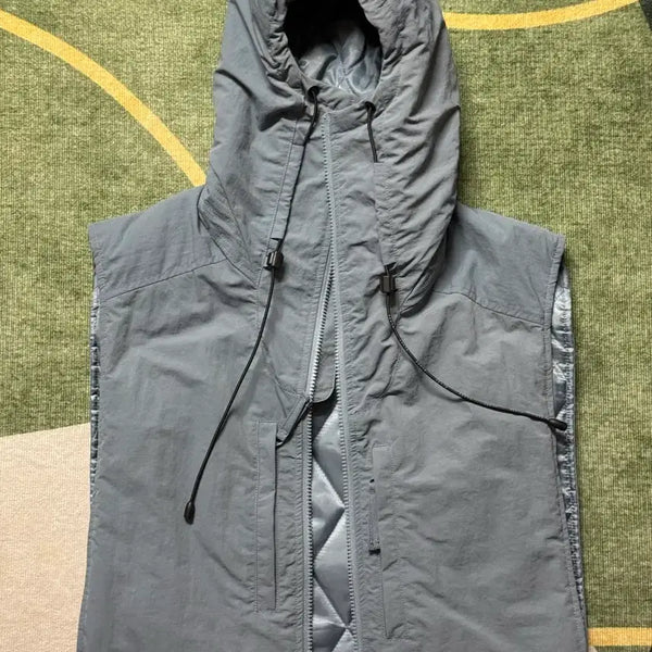 [BUNJANG] Quilted Lined Hooded Vest / 후드 조끼 베스트