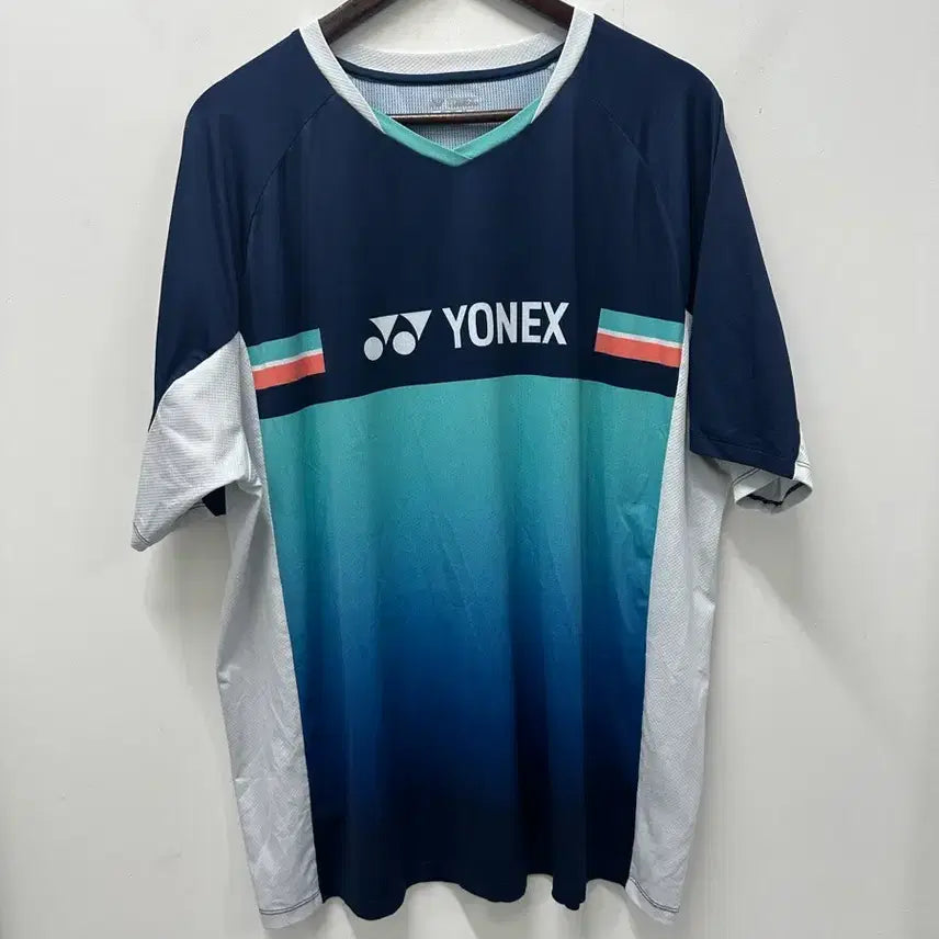 [BUNJANG] YONEX Men's Round Neck T-Shirt Size 4XL / [만원빈티지 최저가]요넥스 남성 반팔 라운드넥 티셔츠 4XL
