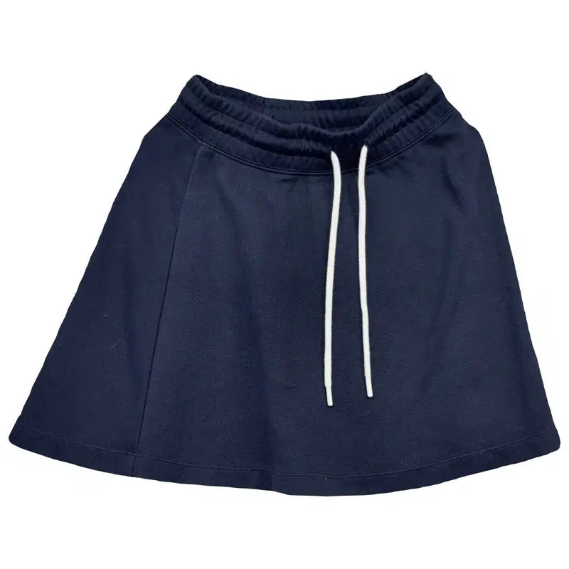 [BUNJANG] Who.A.U Navy Banding Mini Skirt S / 후아유 네이비 밴딩 미니스커트 S