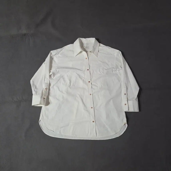 [BUNJANG] Moia Two-Way Box Shirt Ivory / 모이아 투웨이 박스 셔츠 아이보리