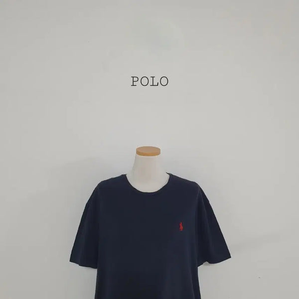 [BUNJANG] Polo Ralph Lauren Navy Short Sleeve T-Shirt / No.26081409 폴로 랄프로렌 네이비 반팔 티셔츠