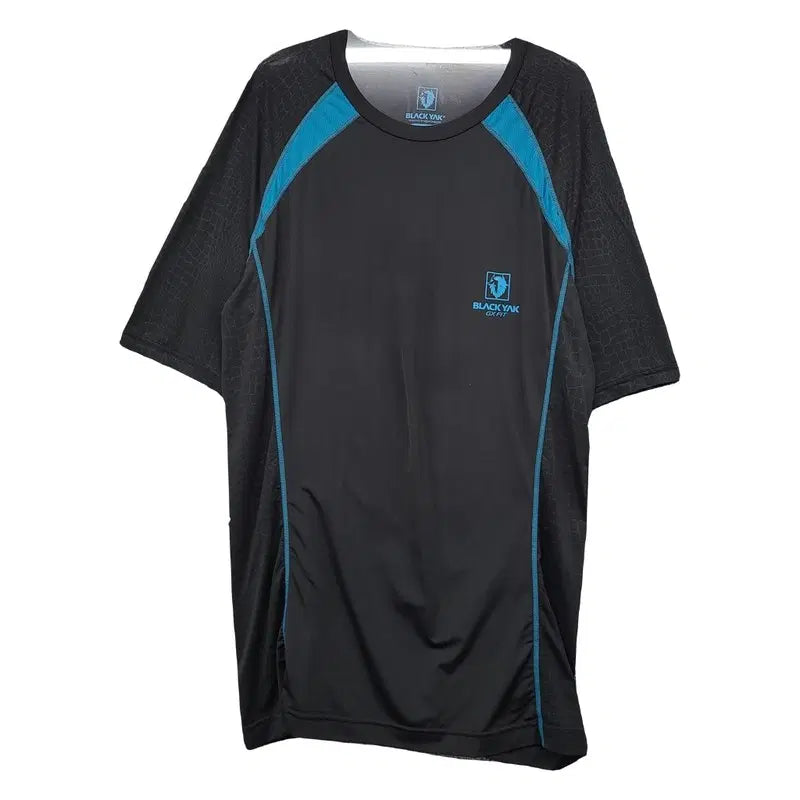 [BUNJANG] Blackyak Black Functional Training T-shirt Size 100 / 블랙야크 블랙 기능성 트레이닝 반팔티 100