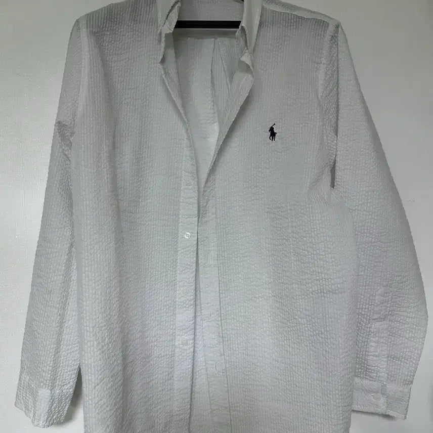 [BUNJANG] Polo Ralph Lauren Oxford Shirt White / 폴로 랄프로렌 옥스포드 셔츠 화이트