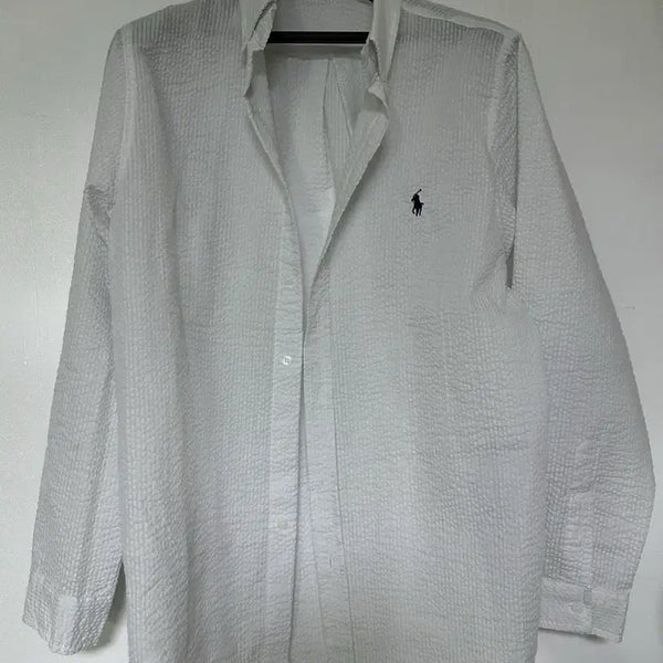 [BUNJANG] Polo Ralph Lauren Oxford Shirt White / 폴로 랄프로렌 옥스포드 셔츠 화이트