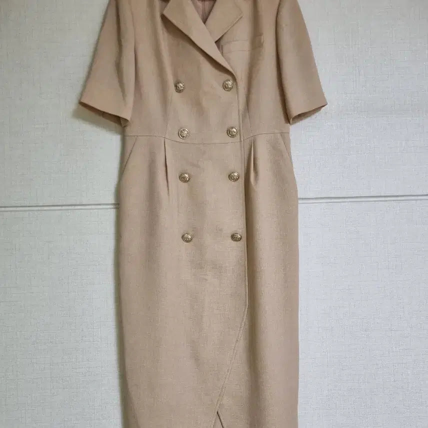 [BUNJANG] MICHA Women's Beiger Long Dress Size 66 / (MICHA)여름원피스 66사이즈