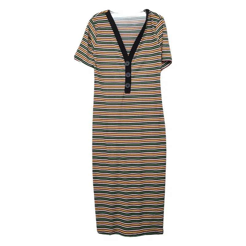 [BUNJANG] Zara Striped Long Dress S/S18 / 자라 스트라이프 롱 원피스 S/S18 EUR/USA M MEX 28