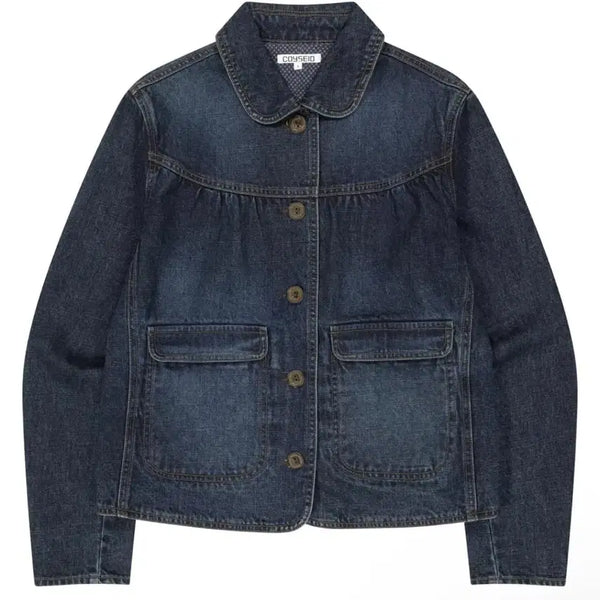 [BUNJANG] KOSEIO Denim Jacket & Skirt Set / 코이세이오 데님 셋업