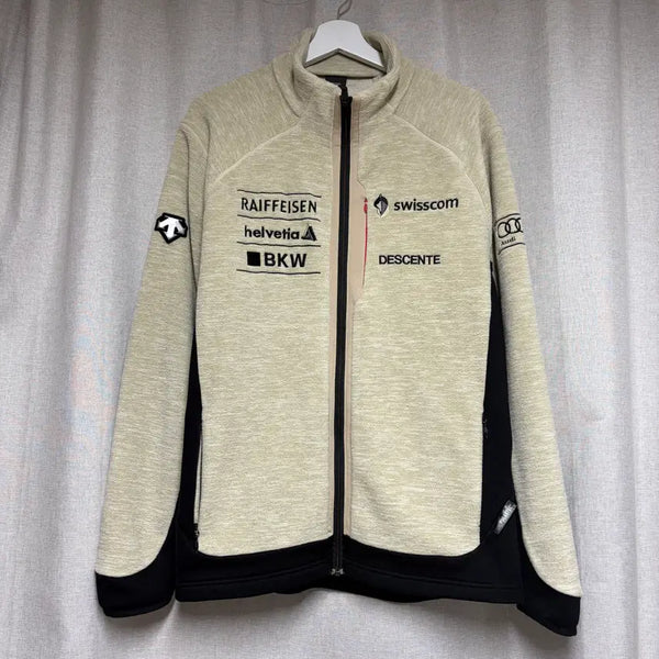 [BUNJANG] Descente Ski Team Fleece Zip-Up Jacket 110 / 데상트 스키팀 플리스 집업 자켓 110