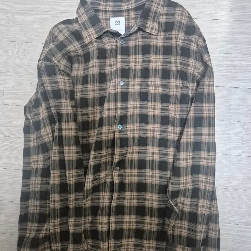 [BUNJANG] Poleruter Country Check Shirt Orange / 3) 폴리테루 컨트리 체크셔츠 오렌지