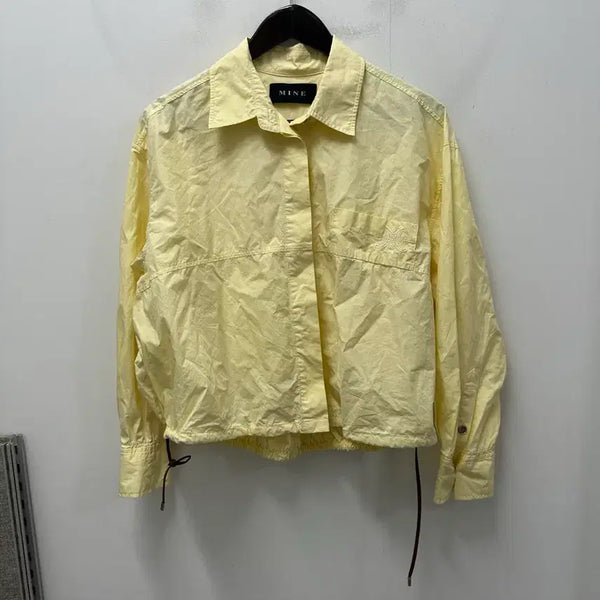 [BUNJANG] MINK Yellow Shirt / [만원빈티지 최저가] MINK 셔츠 옐로우 F