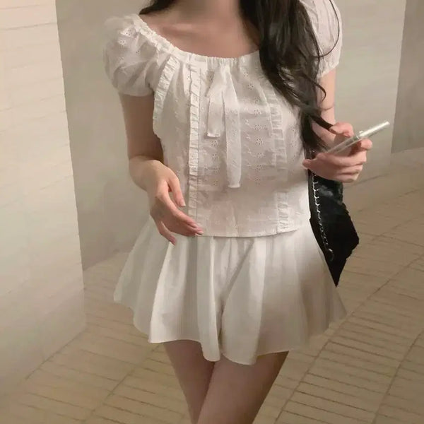 [BUNJANG] Revoir Poupee Blouse / revoir 르브아 포미 블라우스 새상품